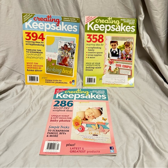 Set of 10 Creating Keepsake Magazines 2009-2012 Cards Scrapbooks Paper Crafts S2 - Picture 4 of 6